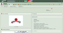 Desktop Screenshot of hensan.deviantart.com