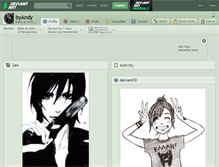 Tablet Screenshot of byandy.deviantart.com