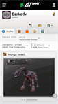 Mobile Screenshot of darkelfv.deviantart.com