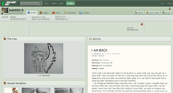 Desktop Screenshot of mansex18.deviantart.com