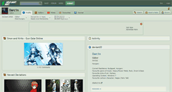 Desktop Screenshot of darc1n.deviantart.com