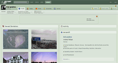 Desktop Screenshot of kid-andres.deviantart.com