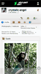 Mobile Screenshot of crystalic-angel.deviantart.com