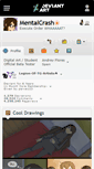 Mobile Screenshot of mentalcrash.deviantart.com