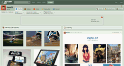 Desktop Screenshot of nesshi.deviantart.com
