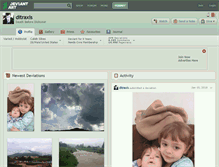 Tablet Screenshot of ditraxis.deviantart.com