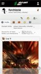 Mobile Screenshot of forchizzle.deviantart.com