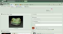 Desktop Screenshot of kratos-ymvs.deviantart.com