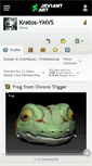 Mobile Screenshot of kratos-ymvs.deviantart.com