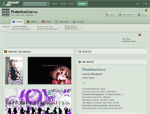 Tablet Screenshot of piratemusicsavvy.deviantart.com