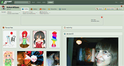 Desktop Screenshot of kokorokisses.deviantart.com