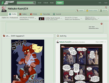 Tablet Screenshot of natsuko-kuonji24.deviantart.com