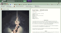 Desktop Screenshot of mirish.deviantart.com