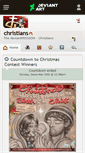 Mobile Screenshot of christians.deviantart.com