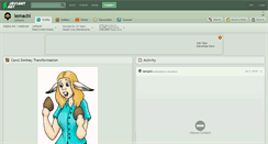 Desktop Screenshot of lemachi.deviantart.com