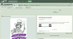Desktop Screenshot of lancedarkness.deviantart.com