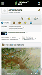 Mobile Screenshot of mrpeanut2.deviantart.com