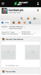 Mobile Screenshot of gumball-plz.deviantart.com
