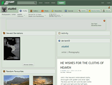 Tablet Screenshot of eluithil.deviantart.com