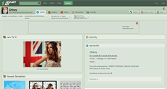 Desktop Screenshot of chirey.deviantart.com