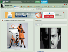 Tablet Screenshot of amirehsan.deviantart.com