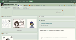 Desktop Screenshot of kamizuki-izumo-club.deviantart.com