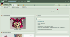 Desktop Screenshot of crunchb-club.deviantart.com