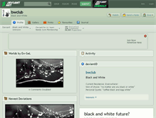 Tablet Screenshot of bwclub.deviantart.com