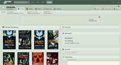 Desktop Screenshot of kinstudio.deviantart.com