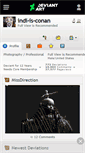 Mobile Screenshot of indi-is-conan.deviantart.com