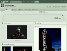 Tablet Screenshot of indi-is-conan.deviantart.com