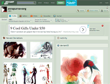 Tablet Screenshot of annapurnawang.deviantart.com