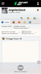 Mobile Screenshot of angellesstock.deviantart.com