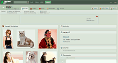Desktop Screenshot of lieke1.deviantart.com
