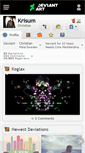 Mobile Screenshot of krisum.deviantart.com