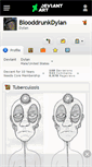 Mobile Screenshot of blooddrunkdylan.deviantart.com