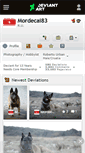 Mobile Screenshot of mordecai83.deviantart.com