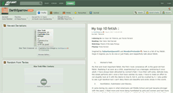 Desktop Screenshot of darthsparrow.deviantart.com
