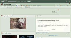 Desktop Screenshot of powerofsong.deviantart.com