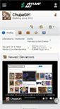 Mobile Screenshot of chupagirl.deviantart.com
