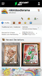 Mobile Screenshot of nikkidoodlerama.deviantart.com