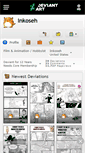 Mobile Screenshot of inkoseh.deviantart.com