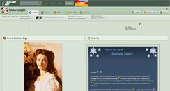 Desktop Screenshot of historicalgirl.deviantart.com
