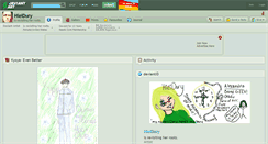 Desktop Screenshot of hieidory.deviantart.com