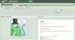 Desktop Screenshot of liberty-primes.deviantart.com