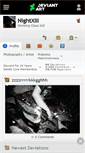 Mobile Screenshot of nightxiii.deviantart.com