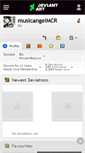 Mobile Screenshot of musicangelmcr.deviantart.com