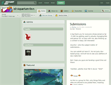Tablet Screenshot of o0-aquarium-0o.deviantart.com