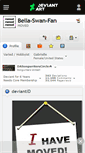 Mobile Screenshot of bella-swan-fan.deviantart.com