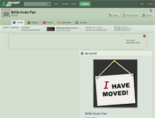 Tablet Screenshot of bella-swan-fan.deviantart.com